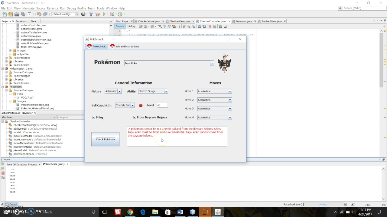 Pokécheck Sprint 5
