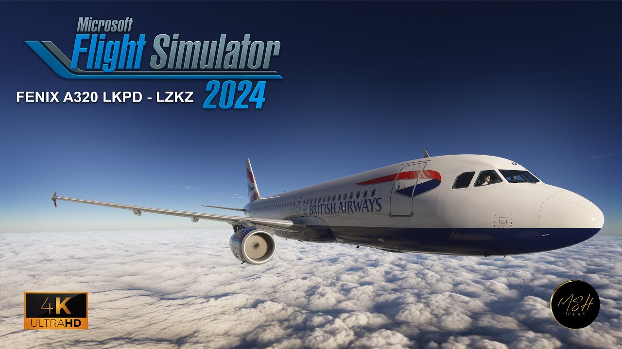 MSFS 2024 - FENIX A320, Pardubice (LKPD) - Košice (LZKZ)