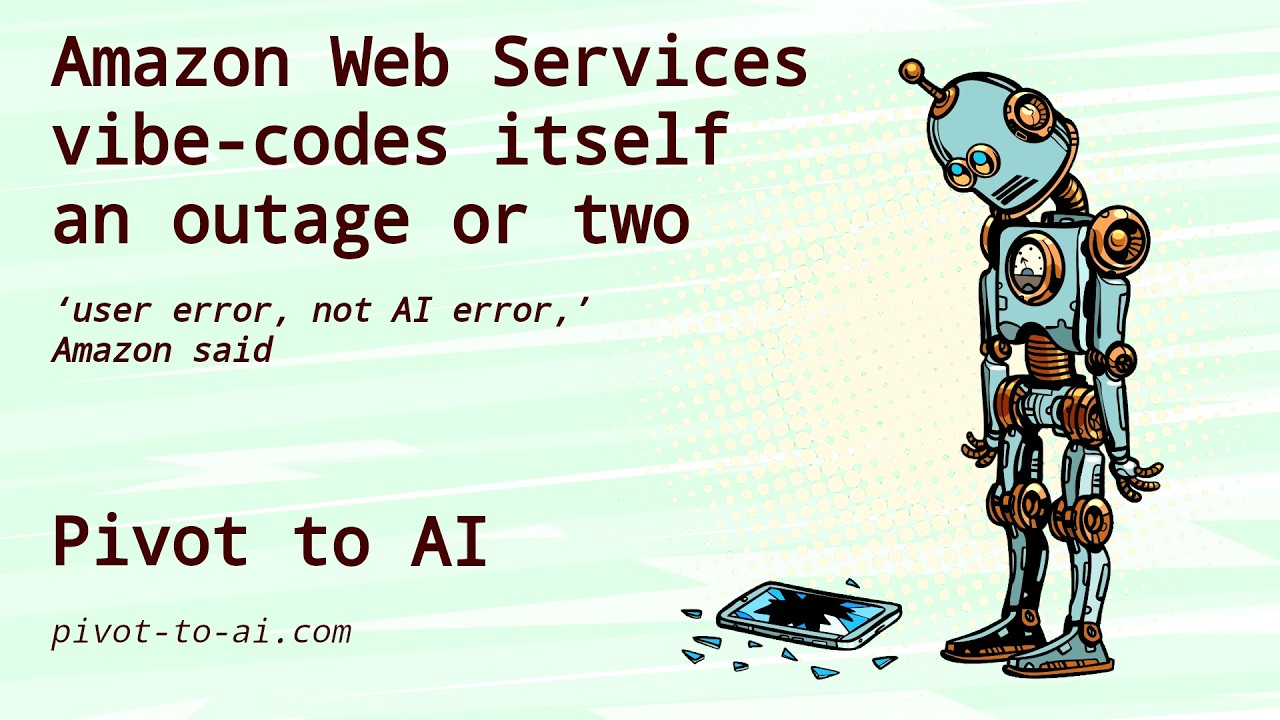 Amazon Web Services vibe-codes itself an outage or two