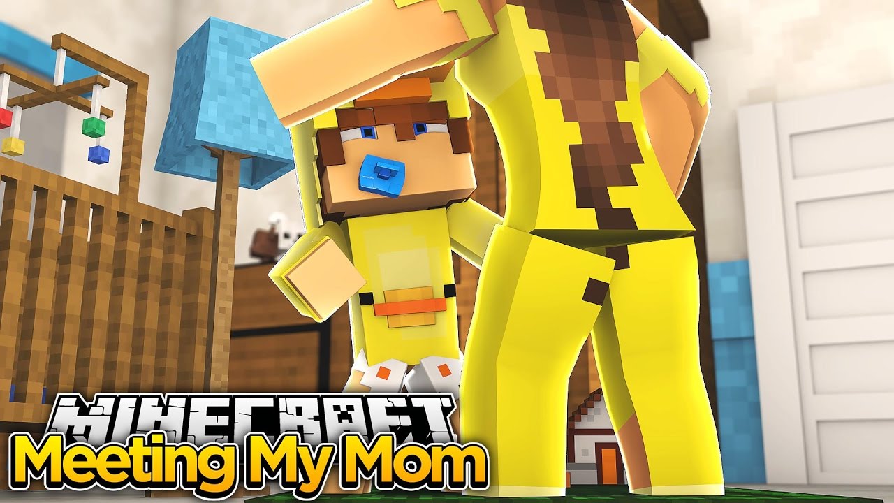 Minecraft Family #03 - BABY DUCK MEETS HIS MOM - Baby Duck Adventures