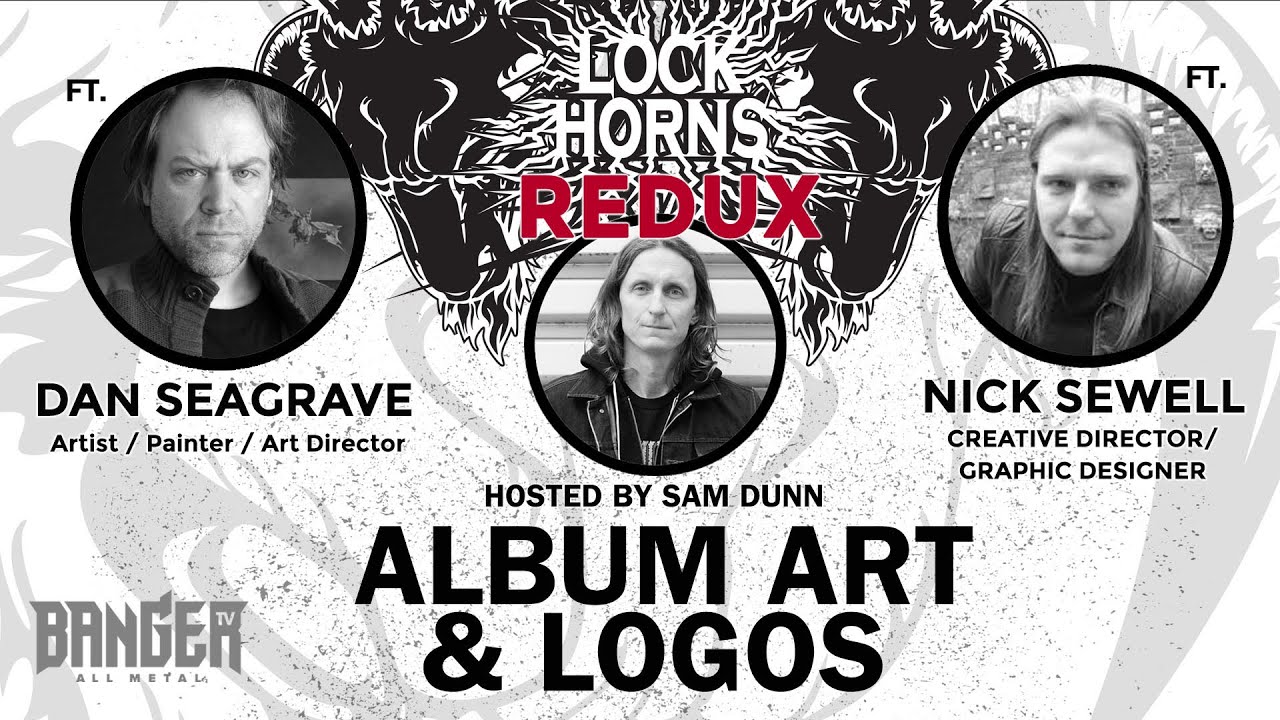 METAL ALBUM ART & LOGOS | Lock Horns Redux - Episode 6