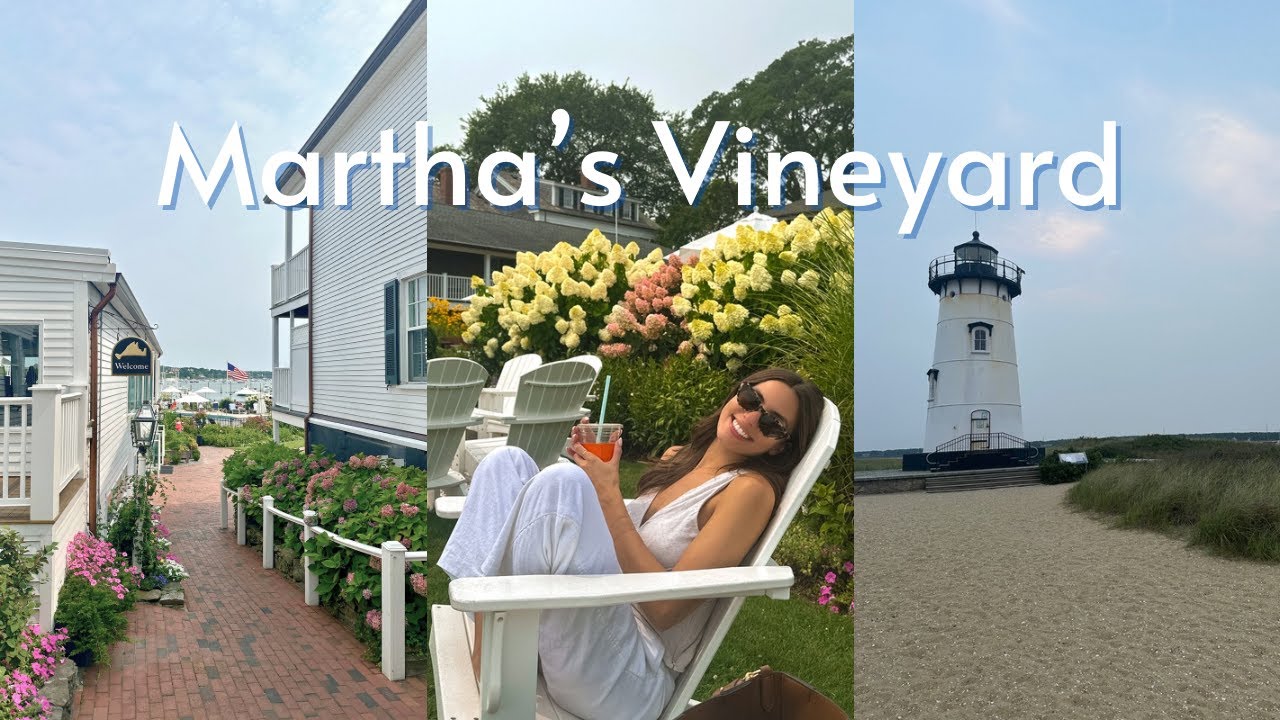travel vlog | spend a weekend with me in Martha's Vineyard!