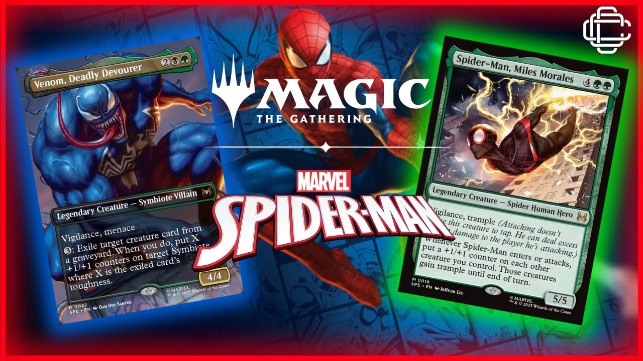 Spider-Man Welcome Deck Gameplay | Venom vs Miles! (Game 1) #MTG #Spiderman #universesbeyond