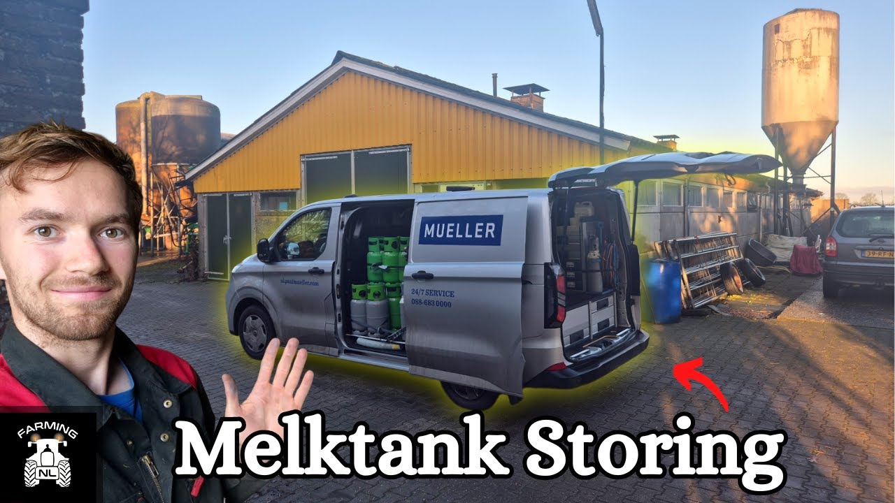 Storing bij de Melktank - Mollen Vangen
