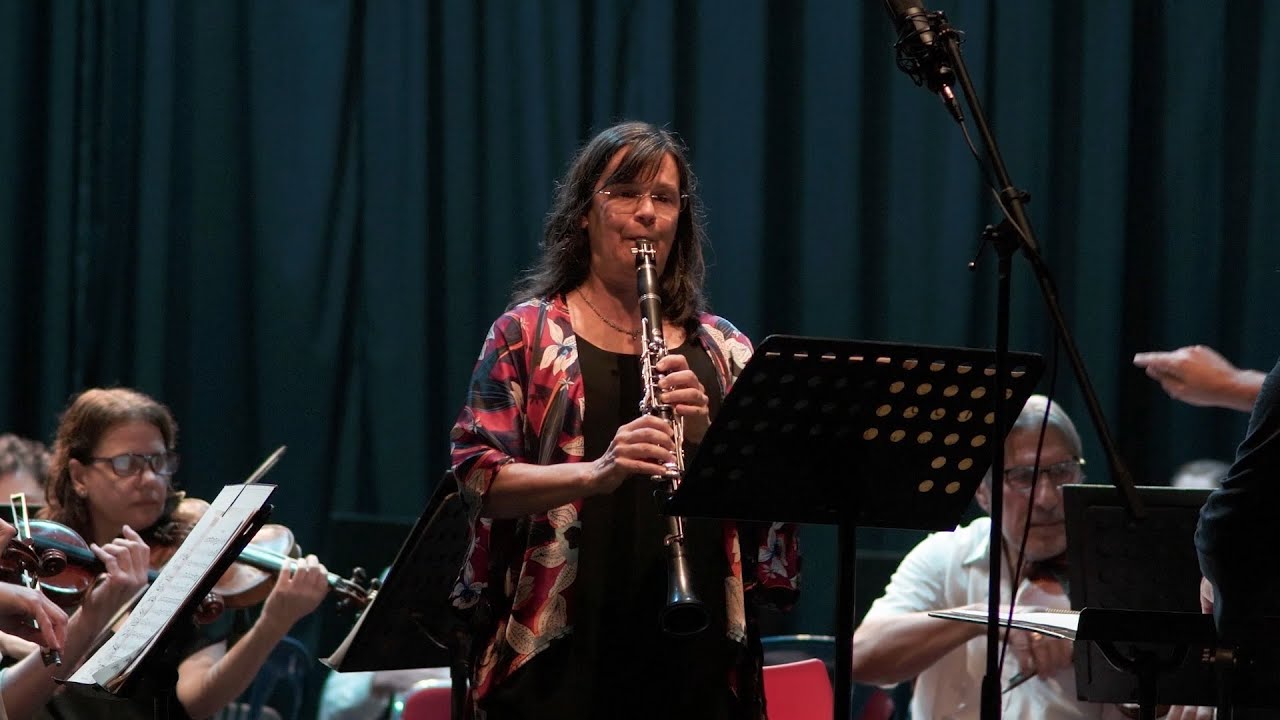 MOZART Clarinet Concerto en A K.622  Marina López - Ramiro Arista - Orquesta Sinfónica de San Martín