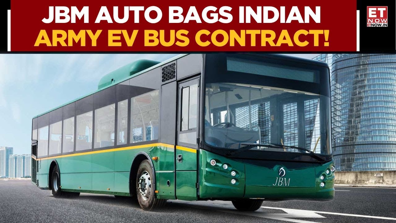 JBM Auto: цель в 6500 крор и заказы на 10 000 электробусов | Нишант Арья | Бизнес-новости