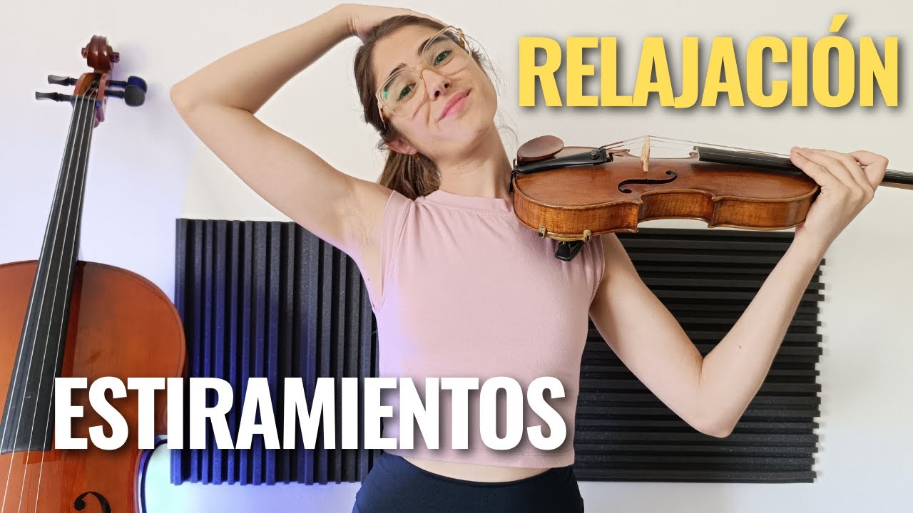 🤯 Ejercicios de ESTIRAMIENTO y RELAJACIÓN para VIOLINISTAS [chau DOLOR]