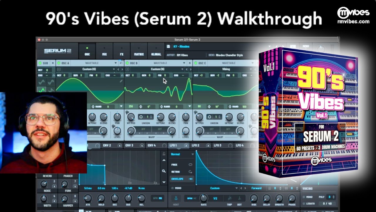 90's Vibes for Serum 2 (Walkthrough)