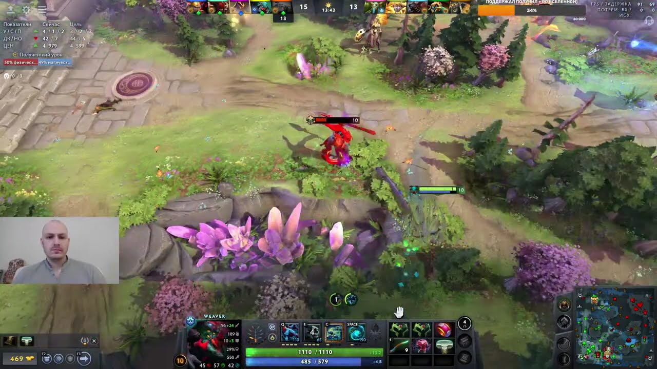 Dota 2 rating in solo stream \ Дота 2 рейтинг в соло стрим, общаемся, играем