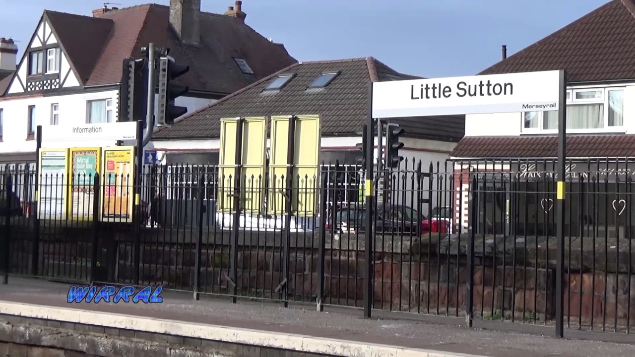 Little Sutton Railway Station - Wirral Line - The Wirral Channel