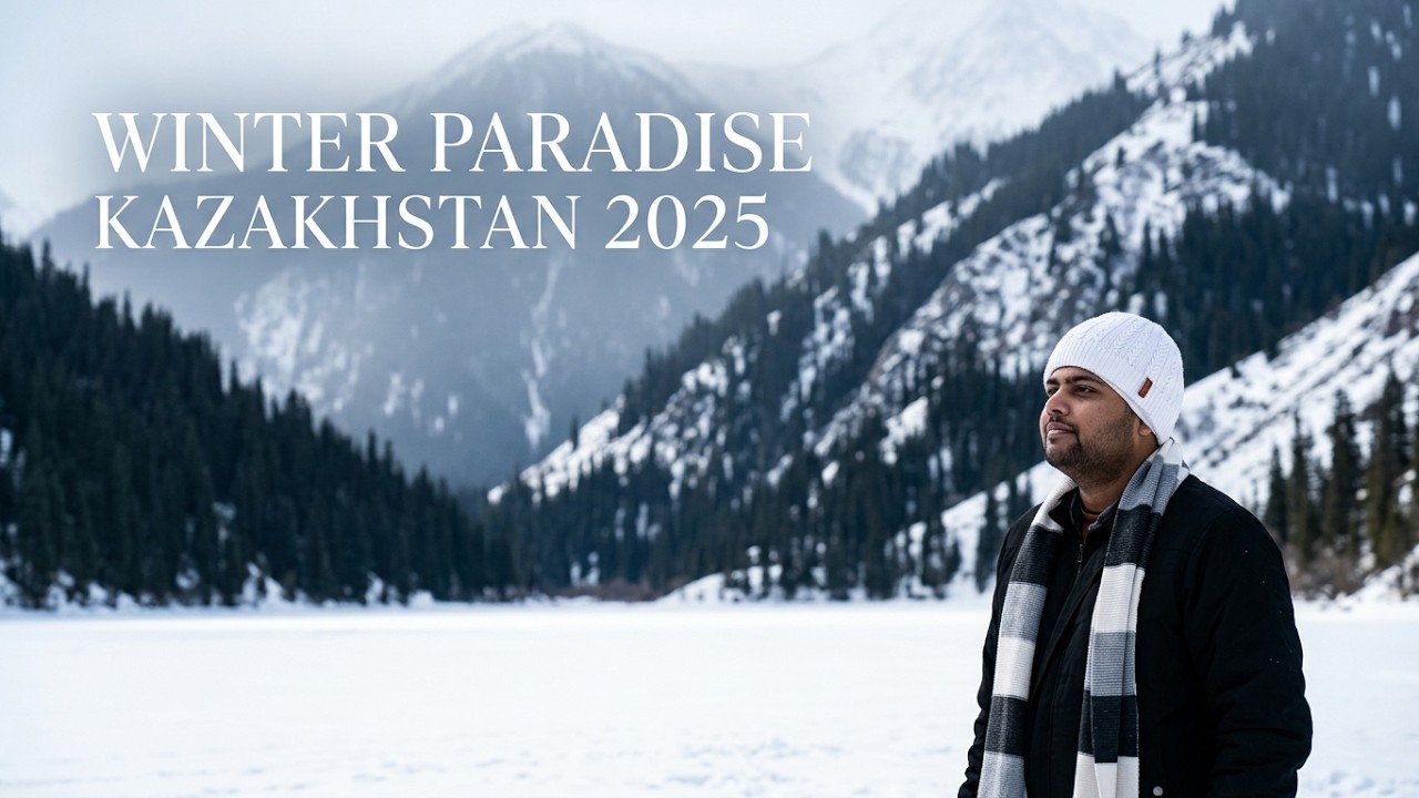 Kolsai Lake Almaty Kazakistan 2025 Winter