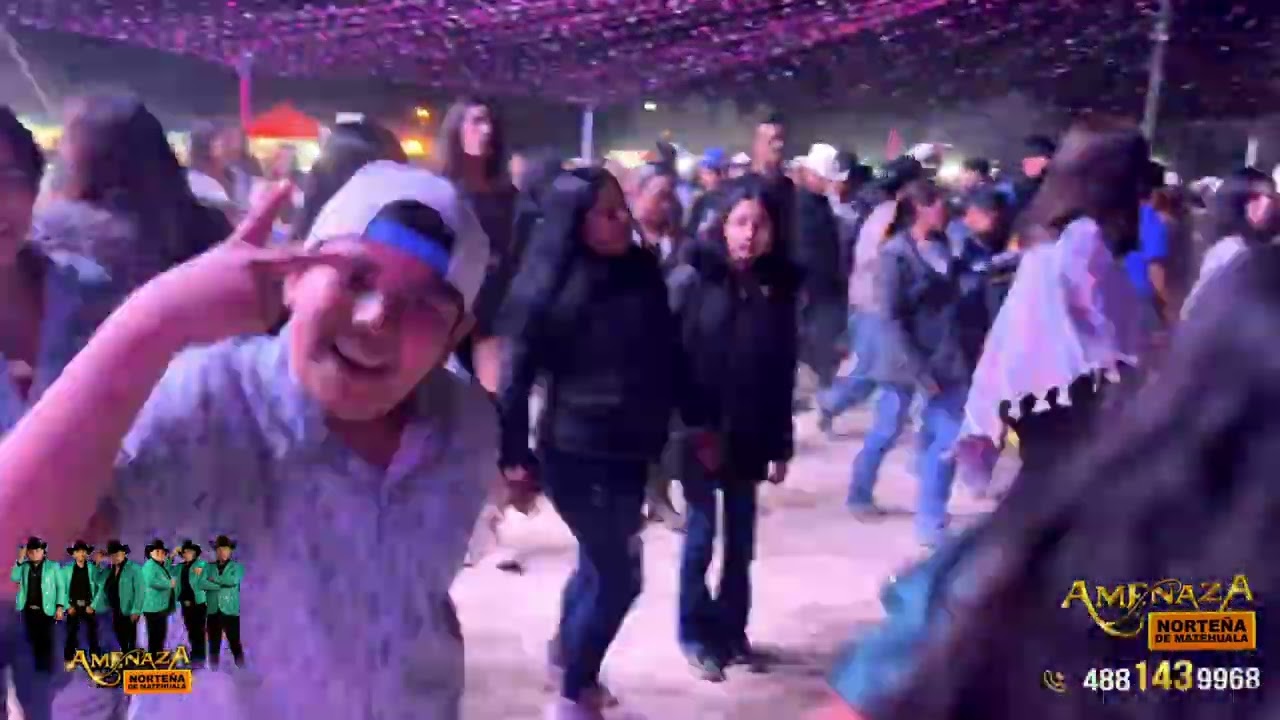❤️🔥🎶🎷🎉LA CHICA DEL TELÉFONO 🎉🎷🎶🔥❤️ AMENAZA NORTEÑA DE MATEHUALA EN VIVO DESDE GUADALCAZAR S.L.P 