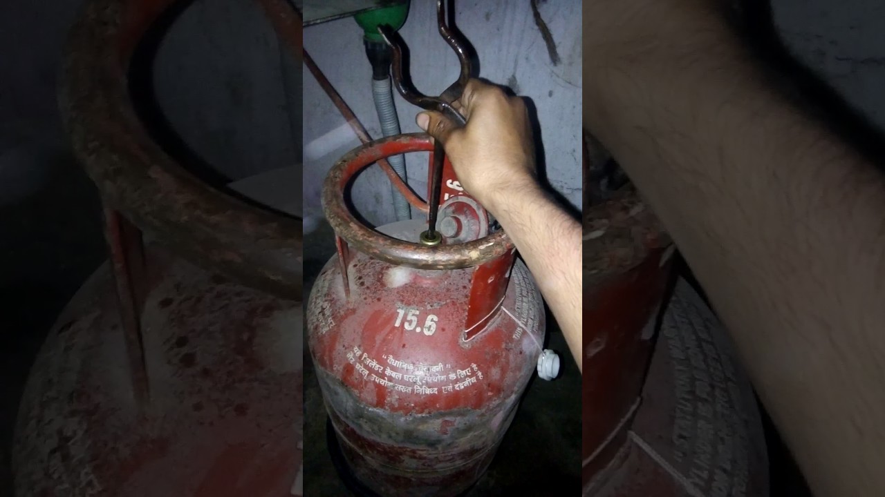 Micro Leaking LPG cylinder repair 2