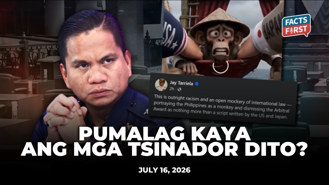 Jay Tarriela condemns China's 'monkey' caricature of Filipinos