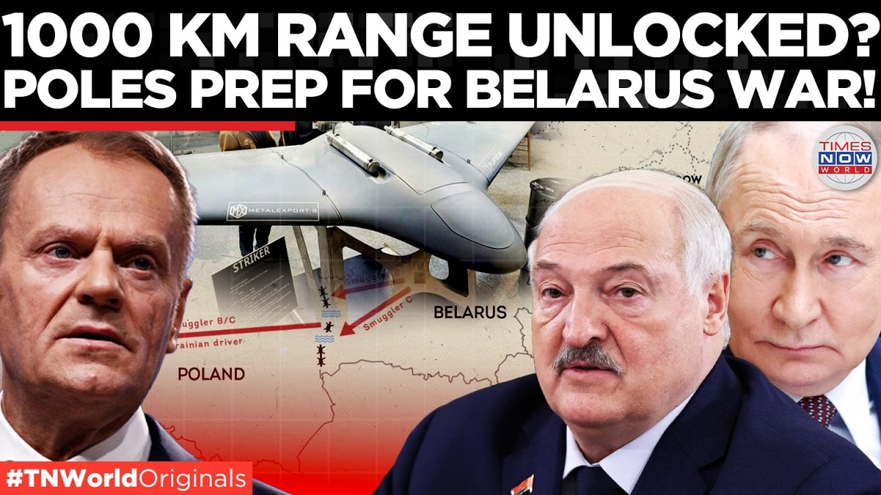 POLAND VS BELARUS: Poland Tests 1,000km Range Striker Drone Near Belarus Frontier| Times Now World