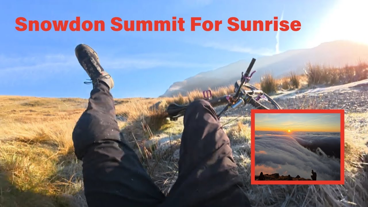 Snowdon Summit For The Sunrise! Ranger path E-MTB loop