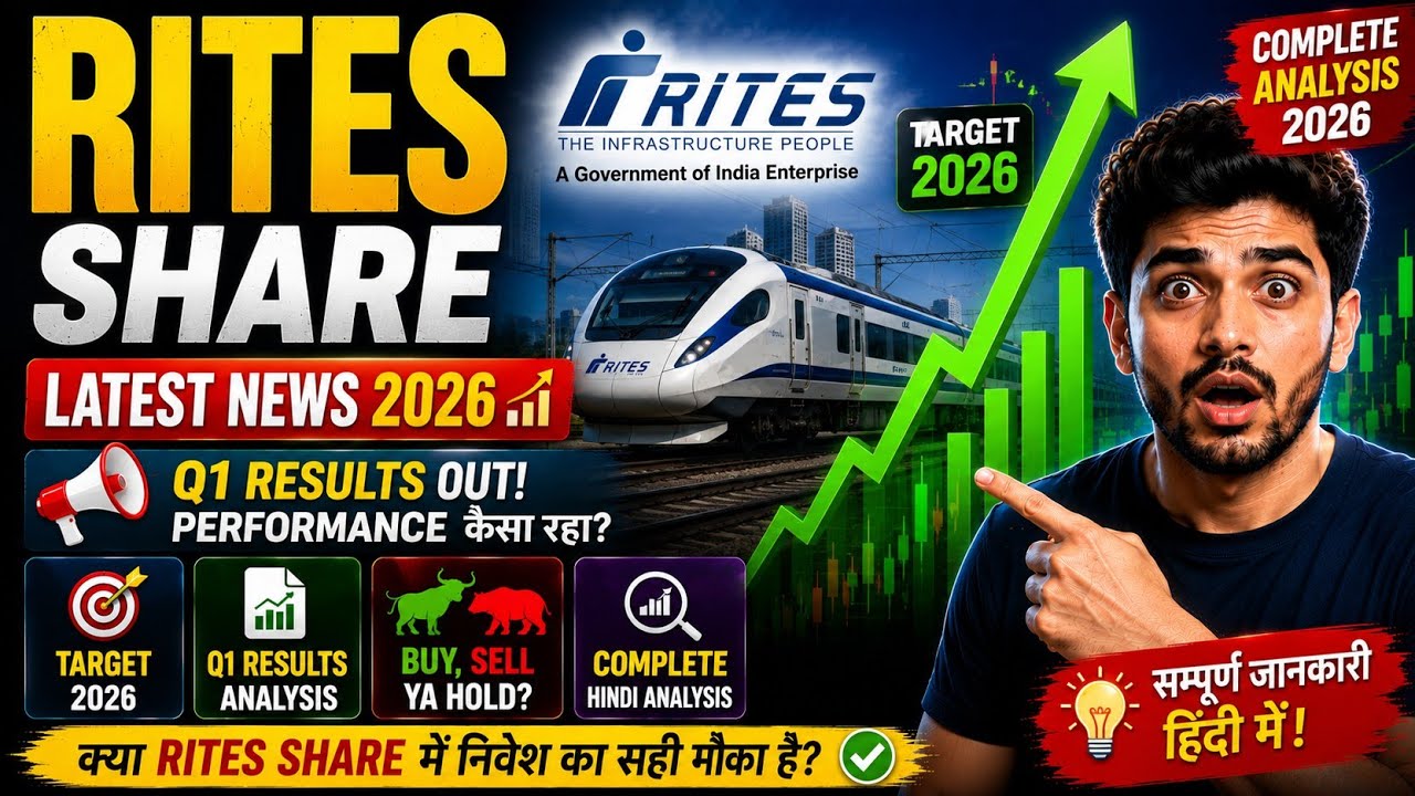 RITES Share Latest News 2026 | Target, Q1 Results, Buy, Sell or Hold? Complete Analysis