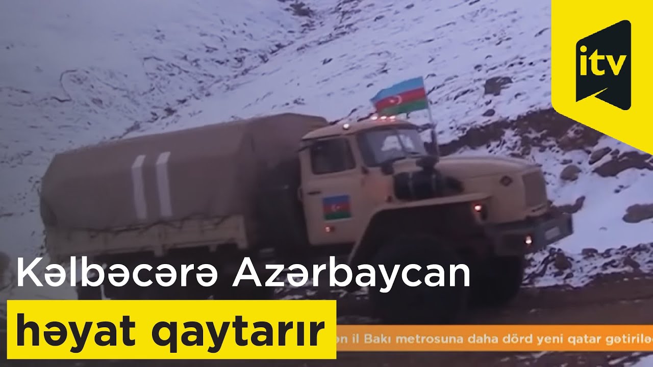 Erməni vandallarının tərk edərkən viran qoyduğu Kəlbəcərə Azərbaycan həyat qaytarır