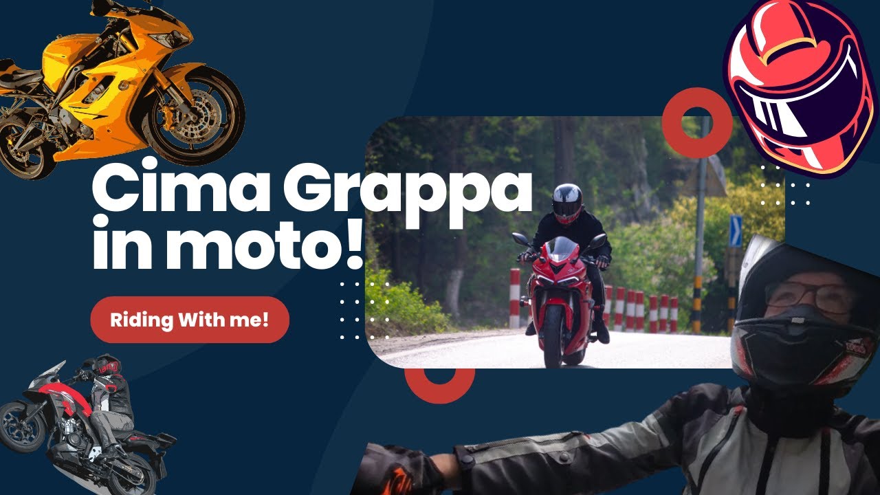 Prima Avventura in Moto su YT: Da Romano d'Ezzelino a Cima Grappa! 🏍️🏞️