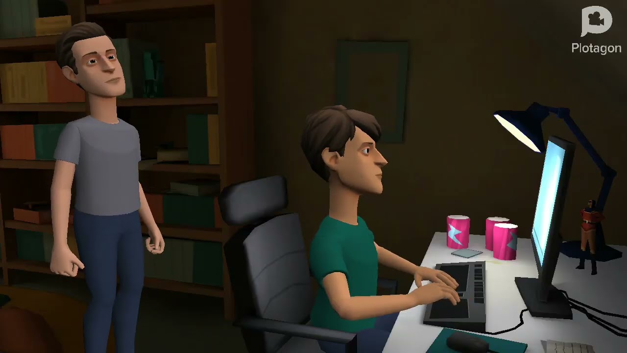 Toris deletes System32 at his Dad's Computer/MEGA Grounded BIG TIME S2 E57
