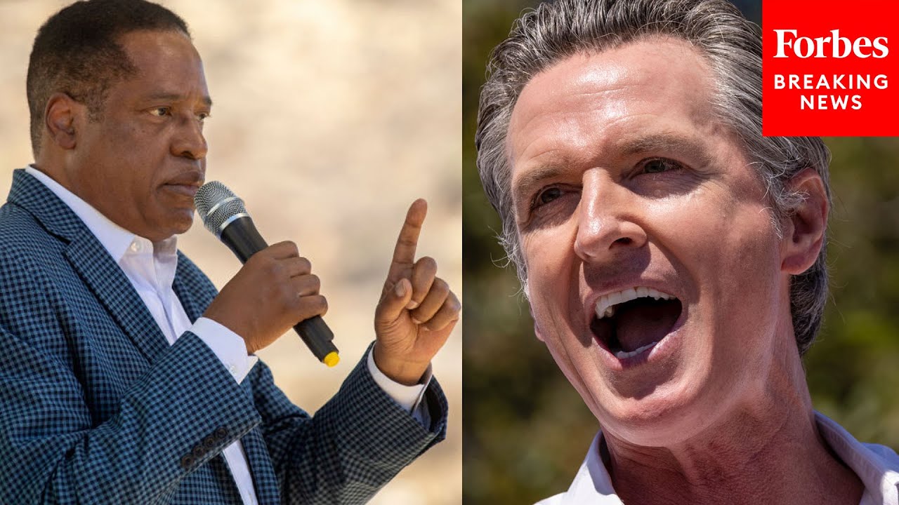 Larry Elder Tears Into Gavin Newsom's Record Amidst California Recall Election Fight