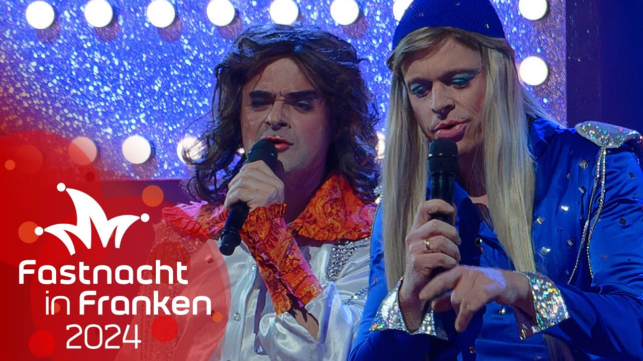 Viva Voce als ABBA | Fastnacht in Franken 2024 | BR Kabarett & Comedy