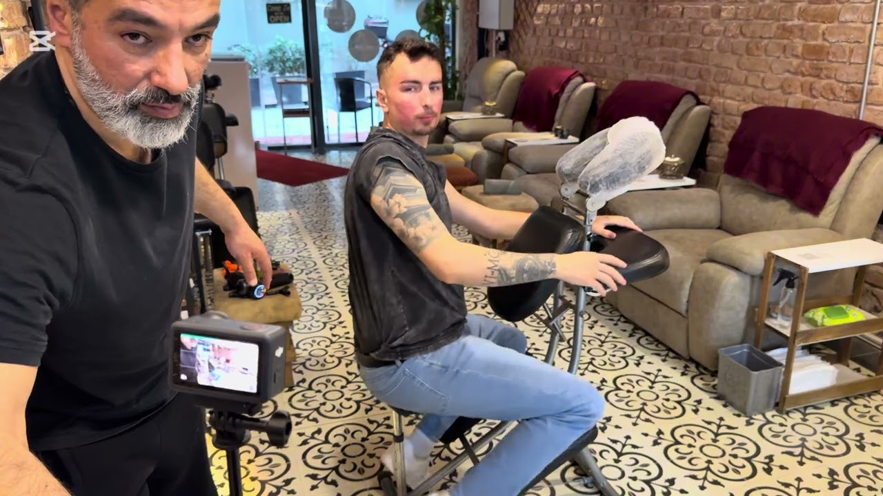 #chairmassage#relax #massagetherapy #aromatherapy #massage #asmr #
