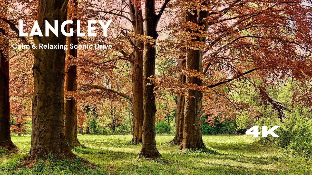 Langley Scenic Drive | Calm & Relaxing West London 4K