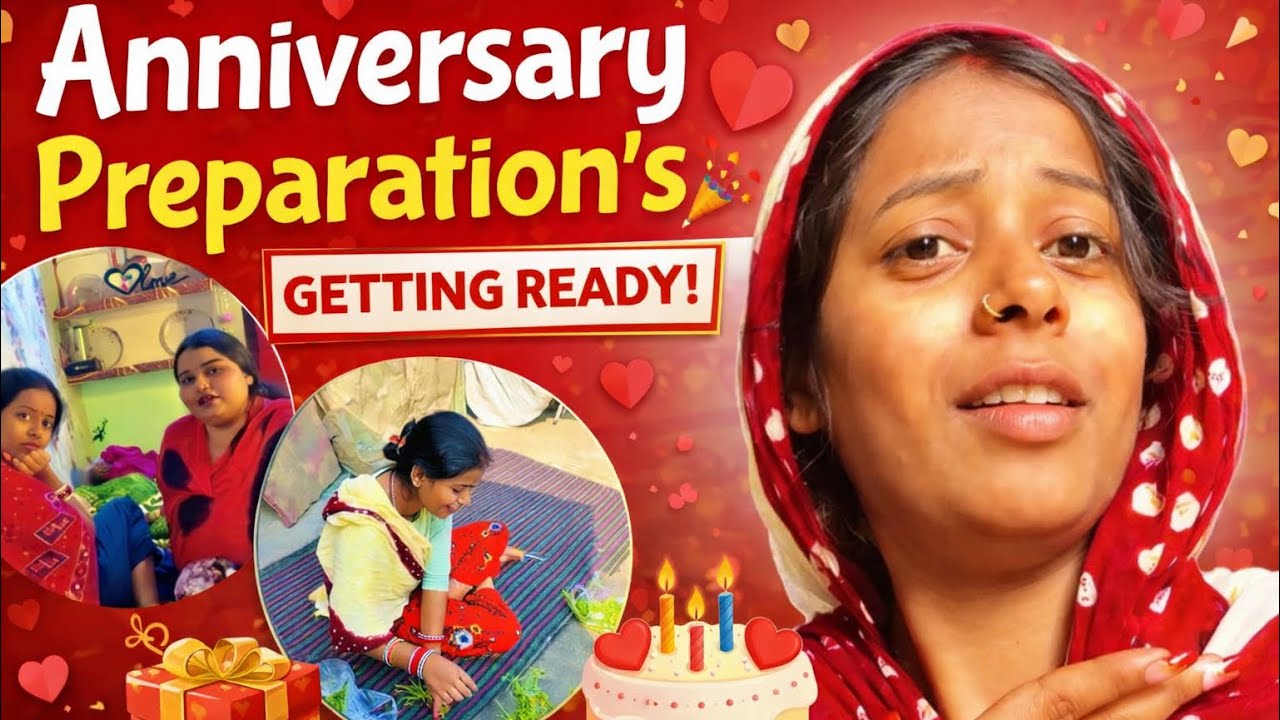 Anniversary ki taiyari chalri h 🥰🙌🏻|| @AnikaChawariya || family vlog || 