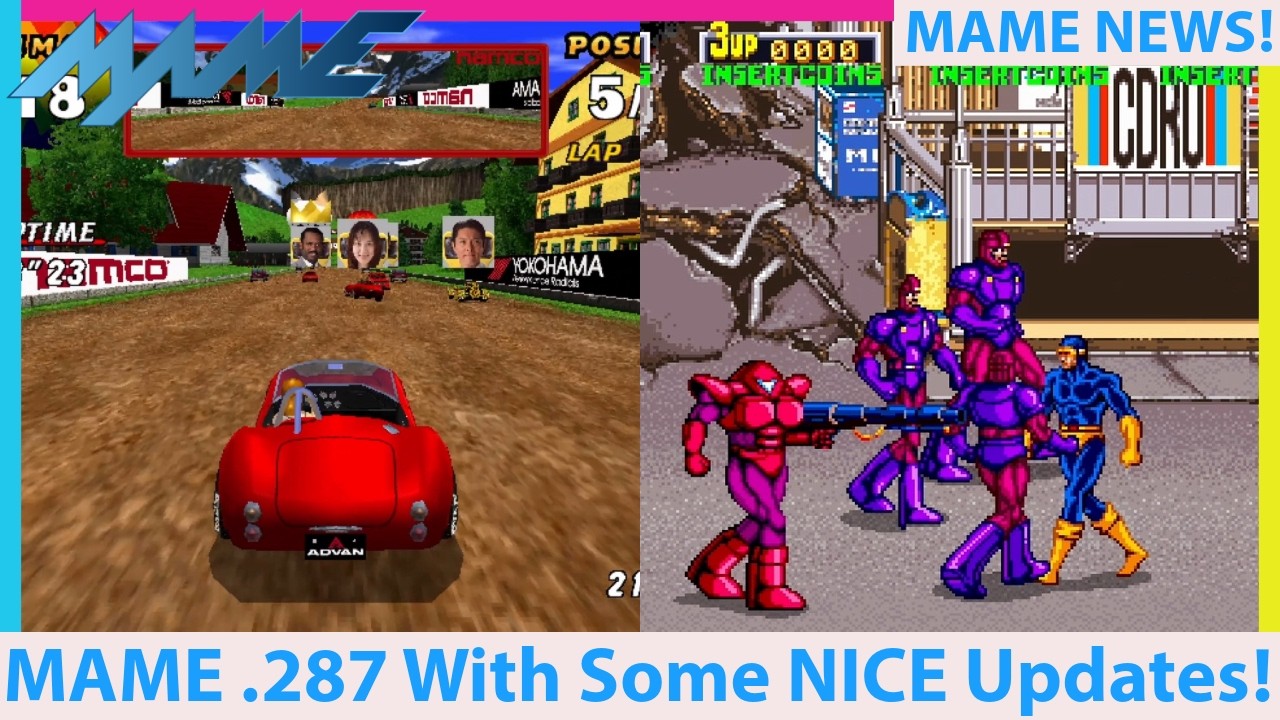 MAME Gets a Big Update! MAME .287 is Out Now!