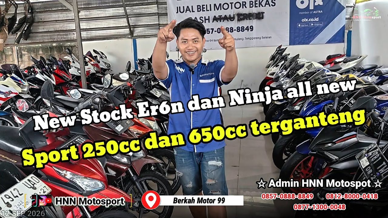 New stock di garasi berkah motor || mulai belasan juta aja