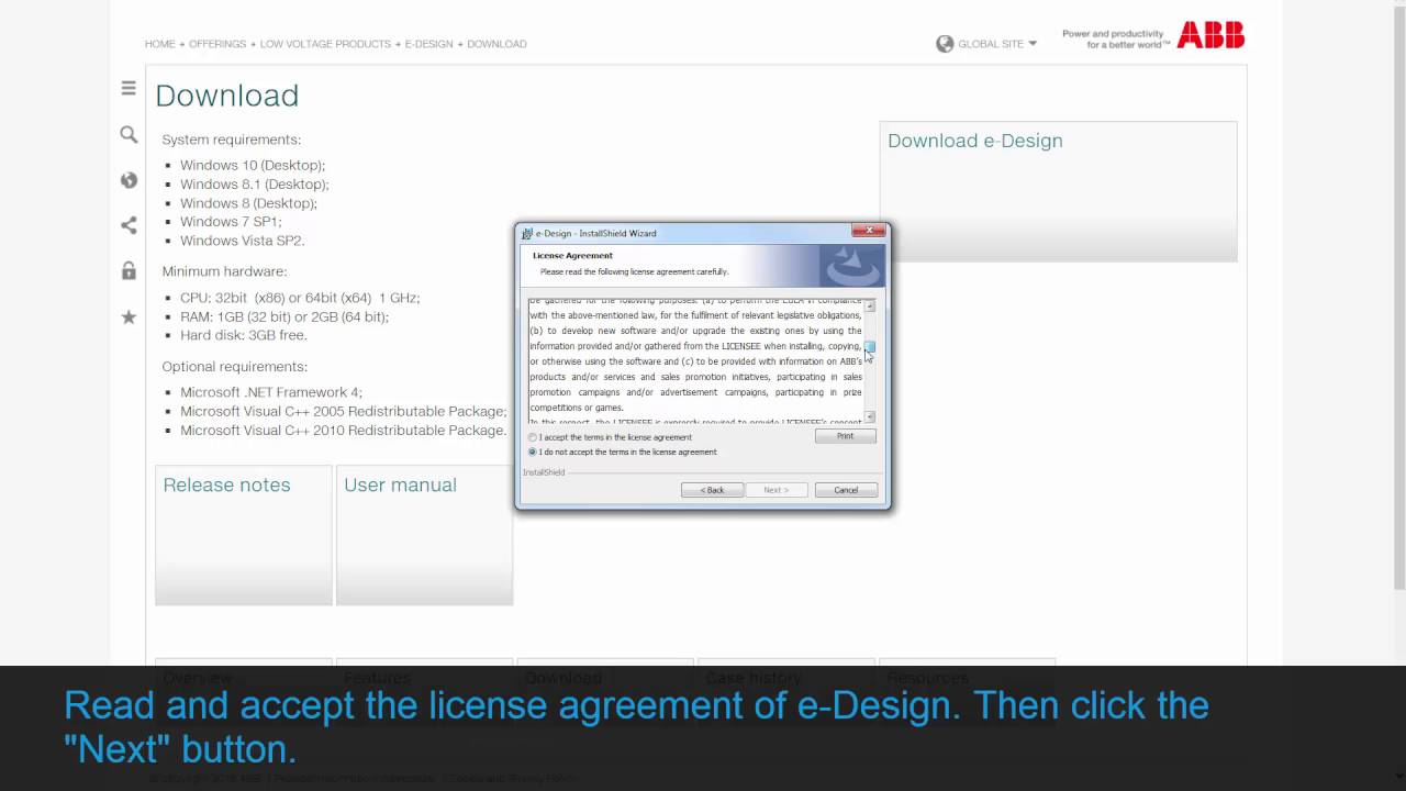 e-Design - Download and installation (EN)