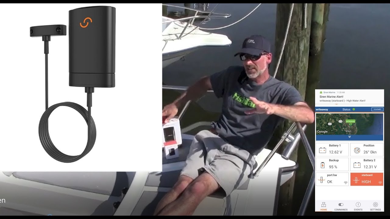 Siren Marine Boat Monitor Installation Review