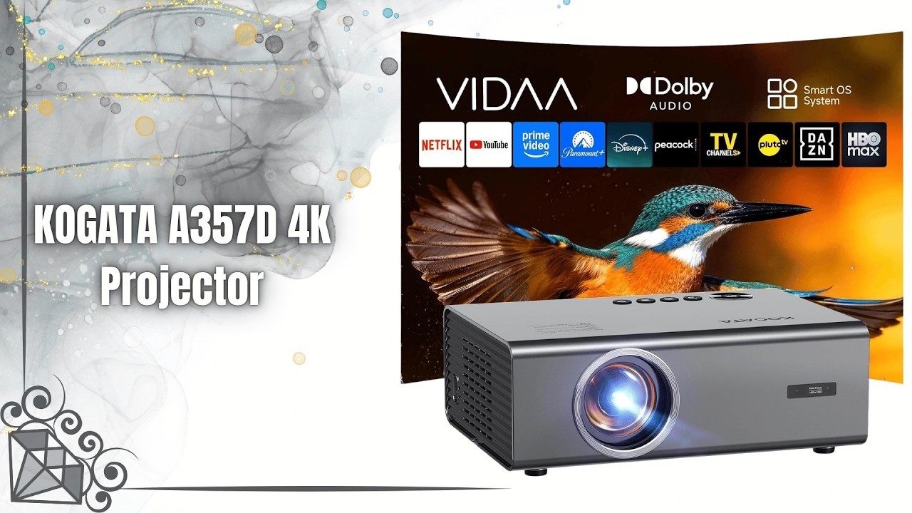 🔥 Обзор смарт-проектора 4K VIDAA 2026 | Лучший яркий проектор на 2000 люмен с домашним кинотеатро...