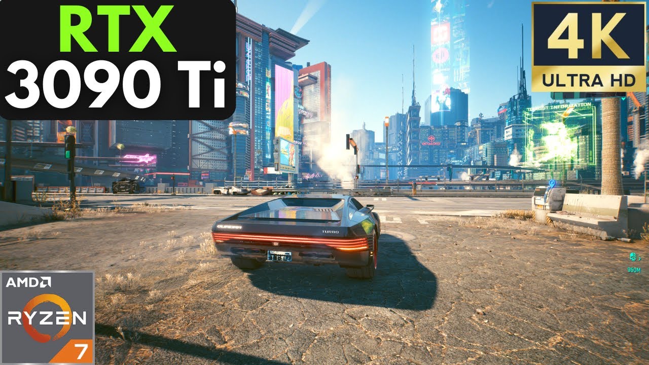 Cyberpunk 2077: RTX 3090 Ti + Ryzen 7 5800X | 4K | Ultra Settings