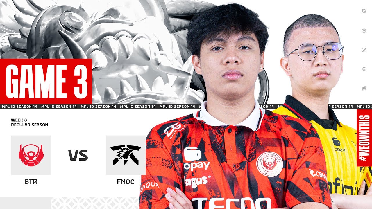 BIGETRON ALPHA vs FNATIC ONIC | Regular Season Week 8 Day 2 | Game 3 | #MPLIDS14