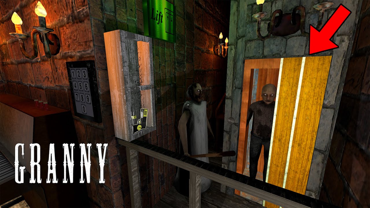 NEW UPDATE! 🚪 Lift Added + Stun Gun Weapon in Granny Recaptured
