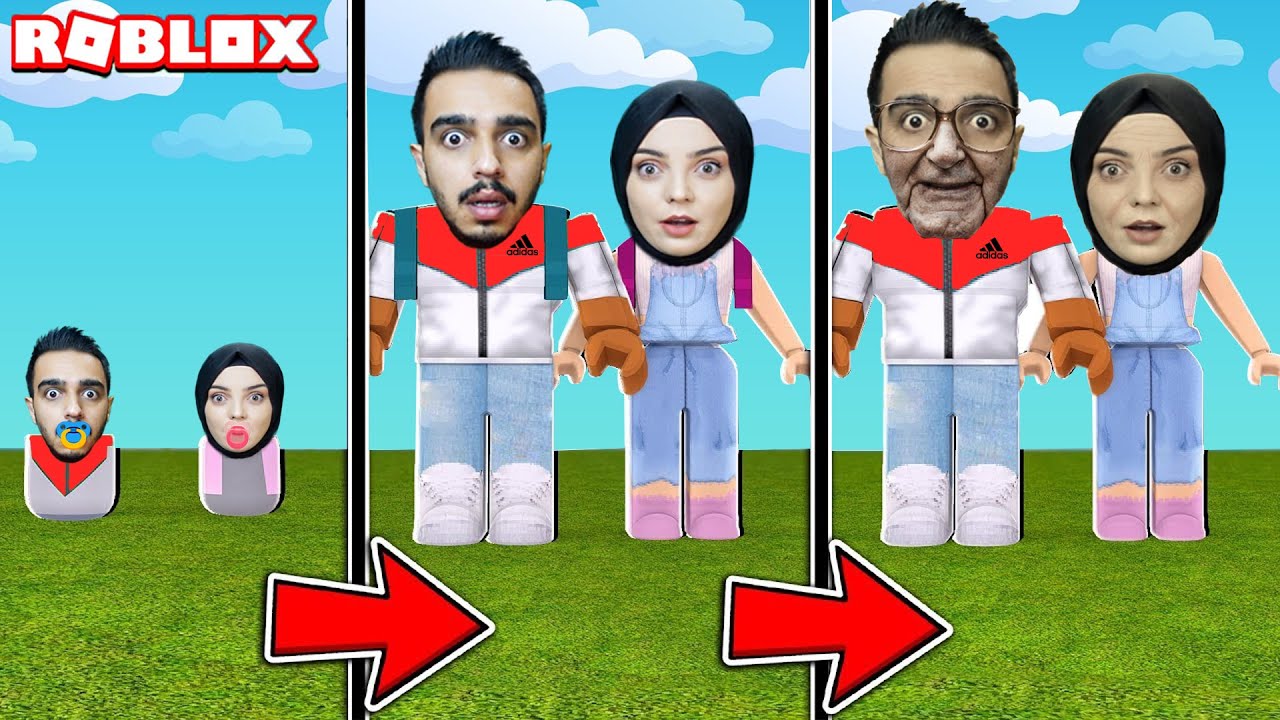 KÜÇÜK ÇOCUK OLUP BÜYÜDÜK !! 😱 Roblox Growing Up