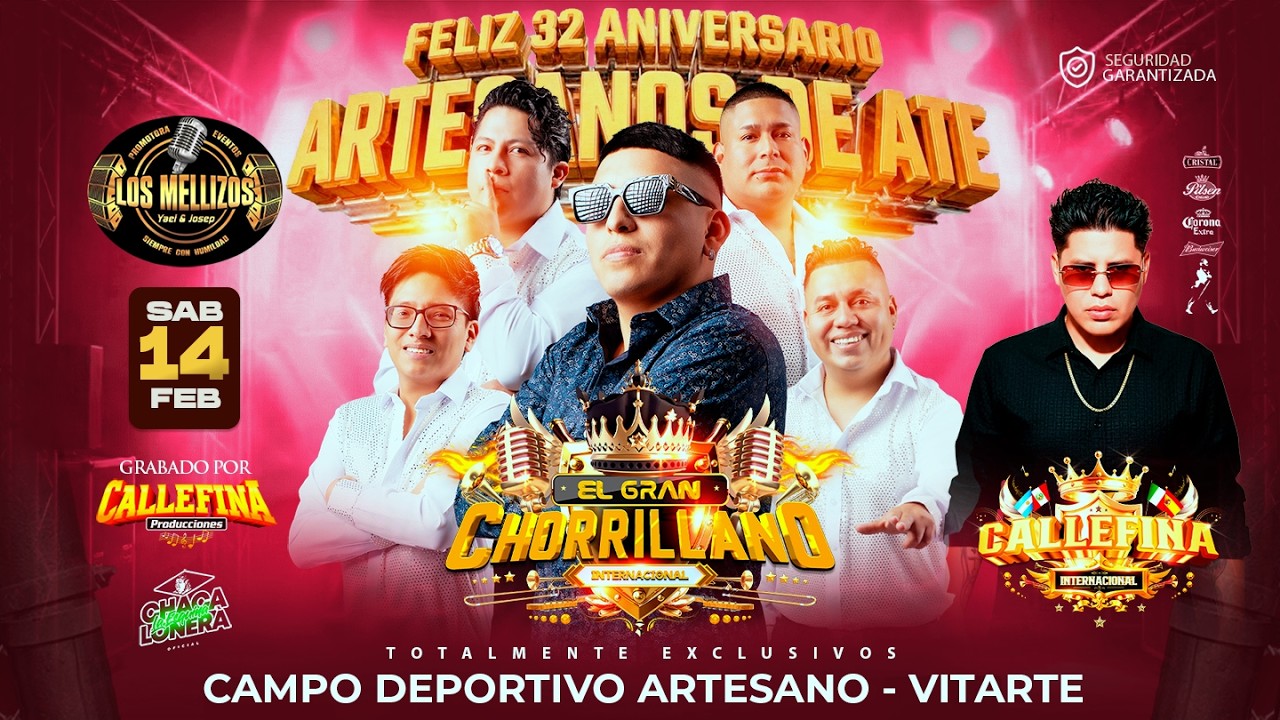 TERMINANDO UN AMOR MIX - EL GRAN CHORRILLANO - PROMOTORA LOS MELLIZOS - CALLEFINA PRODUCCIONES