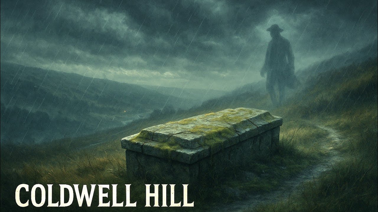 The Coffin of Coldwell Hill. Shibden Valley. Halifax. 1896