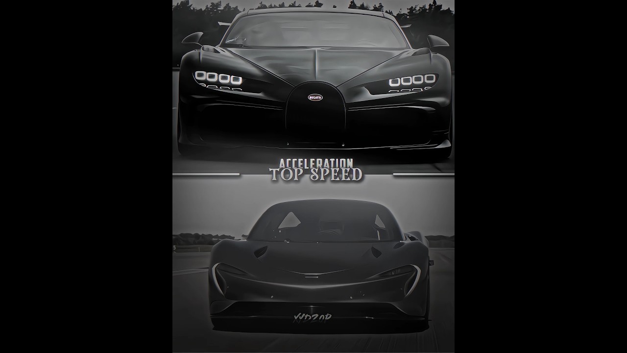 BUGGATI CHIRON vs MCLAREN SPEEDTAIL