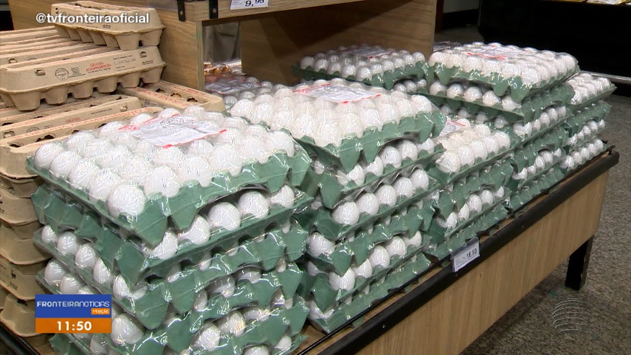 Preço do ovo volta a pesar no bolso em Presidente Prudente