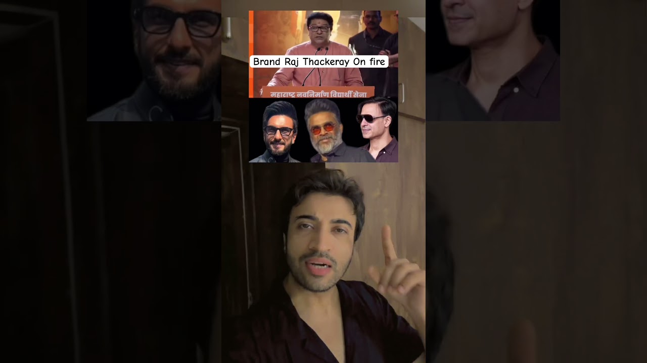 Raj Thackeray's Latest Target: The Vivek Oberoi and R. Madhavan Controversy #rajthackeray #ranvee...