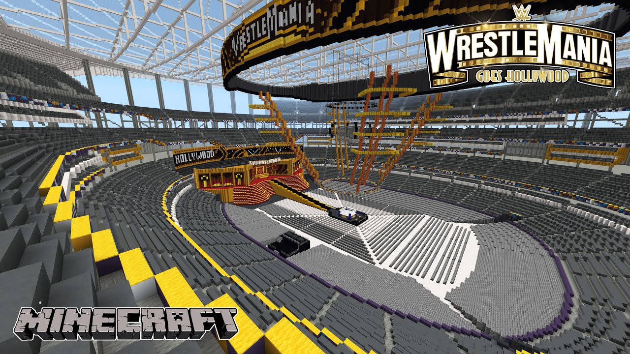 MINECRAFT WWE WRESTLEMANIA 39 