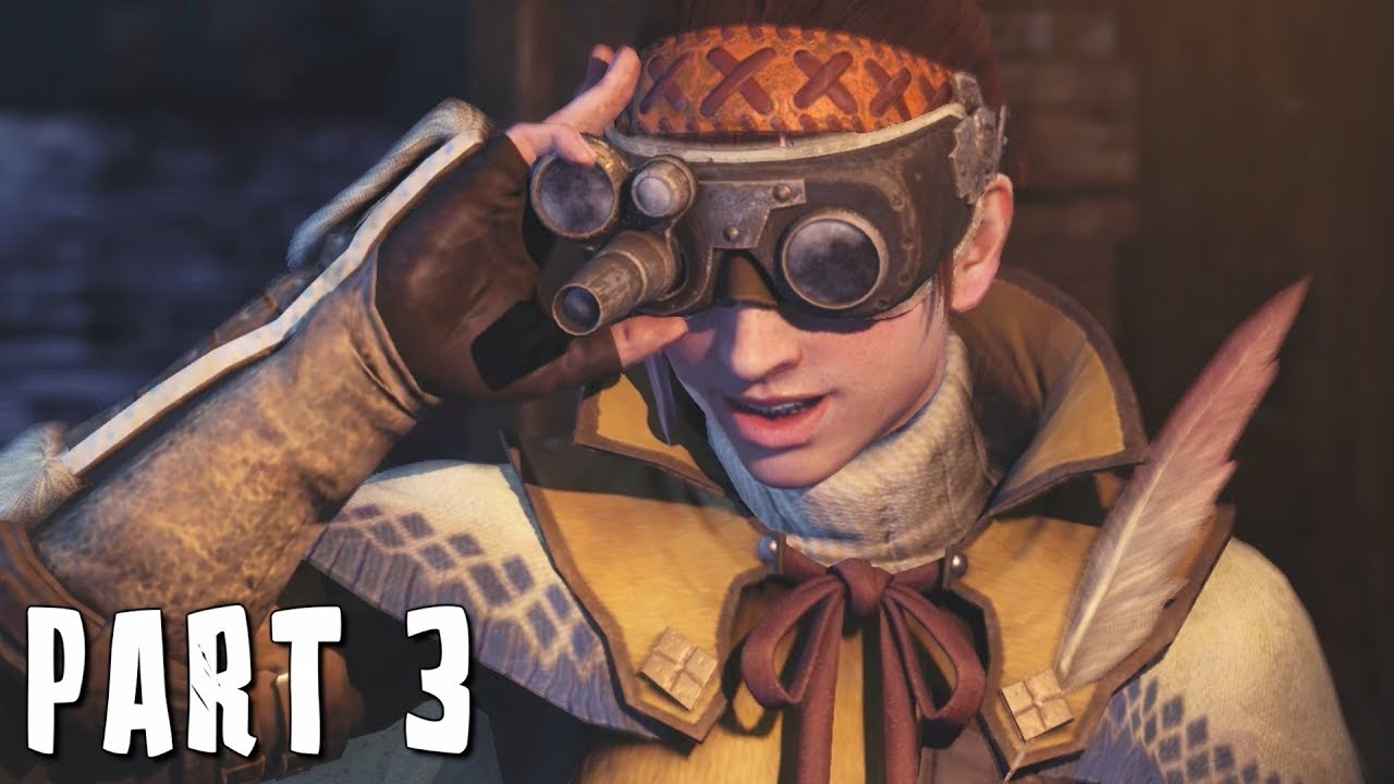 MONSTER HUNTER WORLD Walkthrough Gameplay Part 3 - ANCIENT FOREST (MHW)
