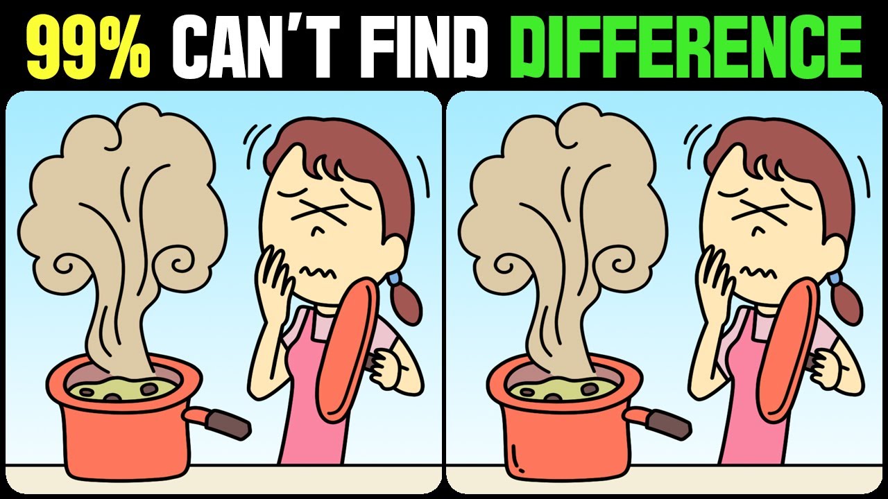 Spot The Difference : Only Genius Find Differences [ Find The Difference #376 ]