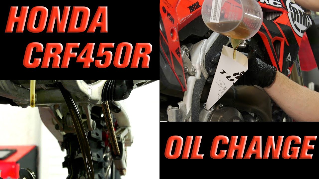 How To Change the Oil on a 2021+ Honda CRF450R & CRF450RX