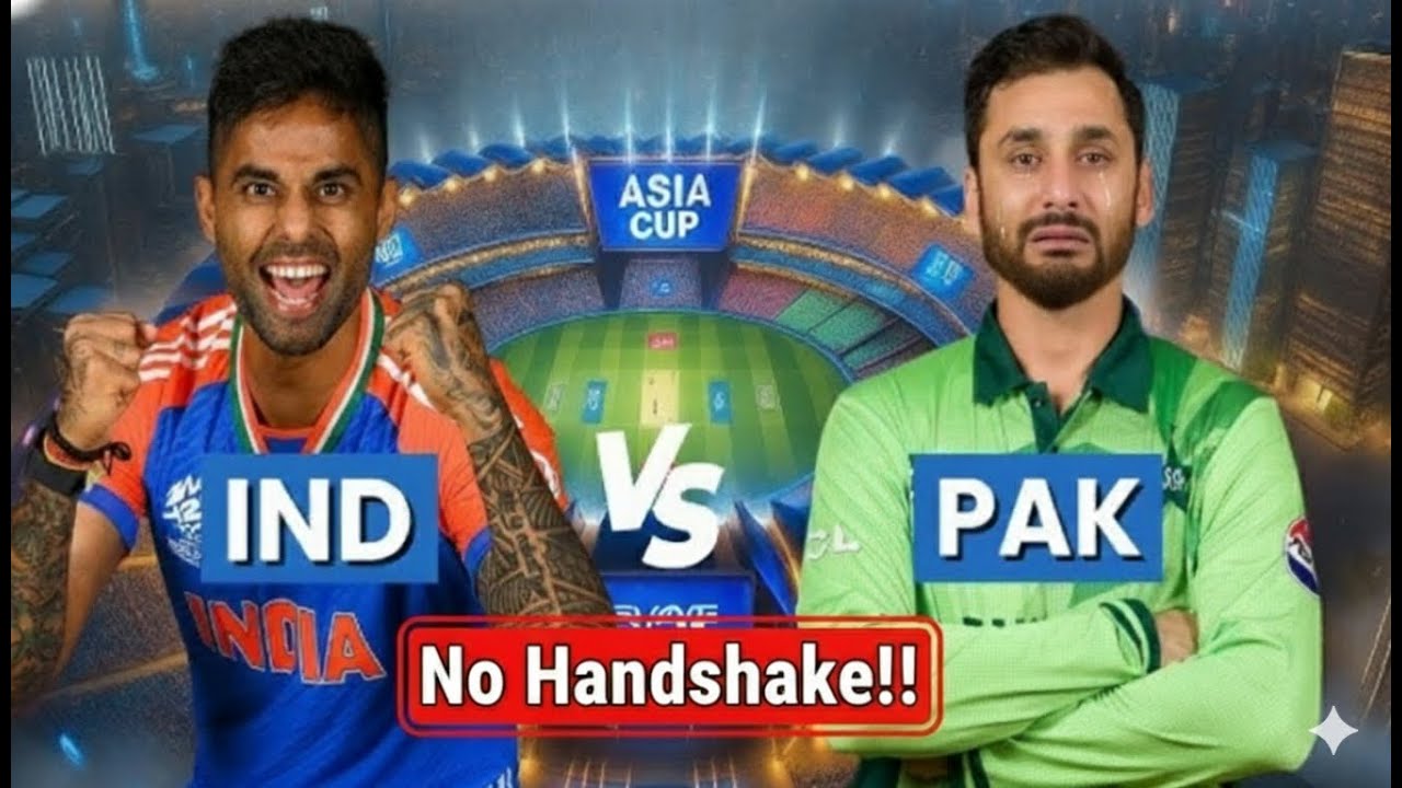 IND VS PAK No Handshake