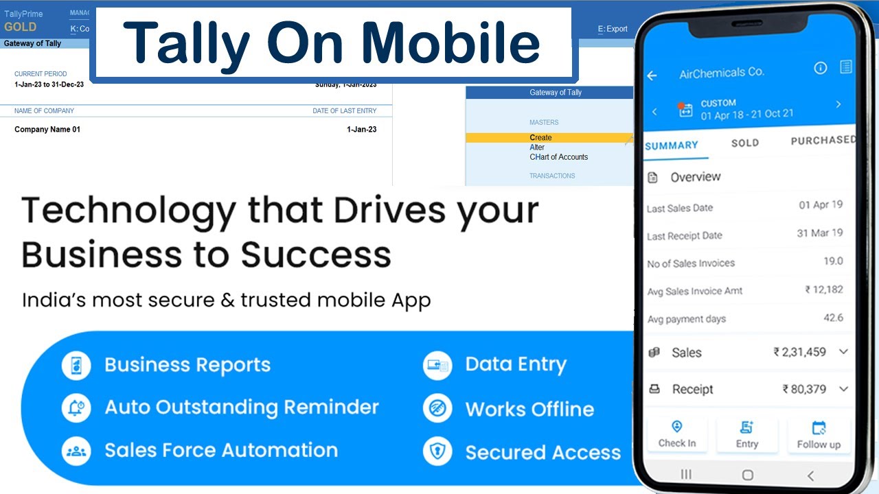 Tally Mobile App For Android and iOS | Biz Analyst