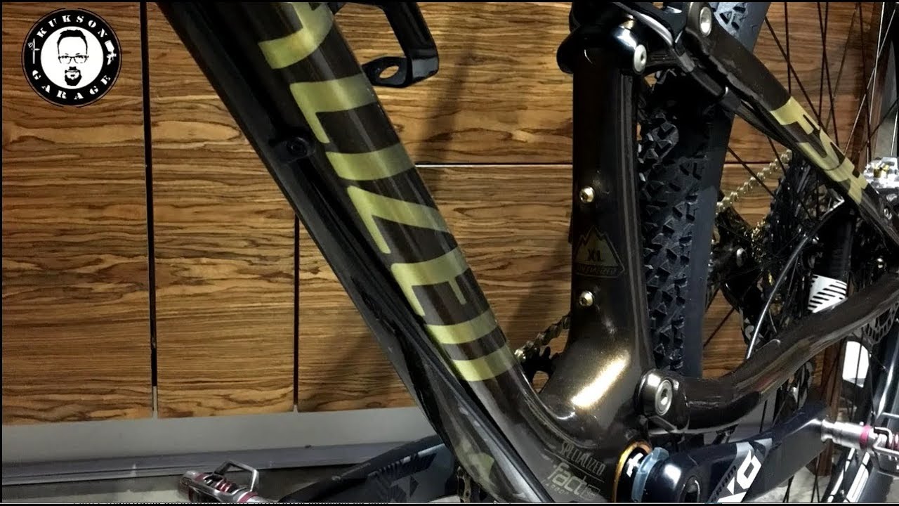KGP#13 Specialized epic carbon frame - malowanie ramy karbonowej- aerografem - custom